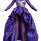 Purple High Low Dress