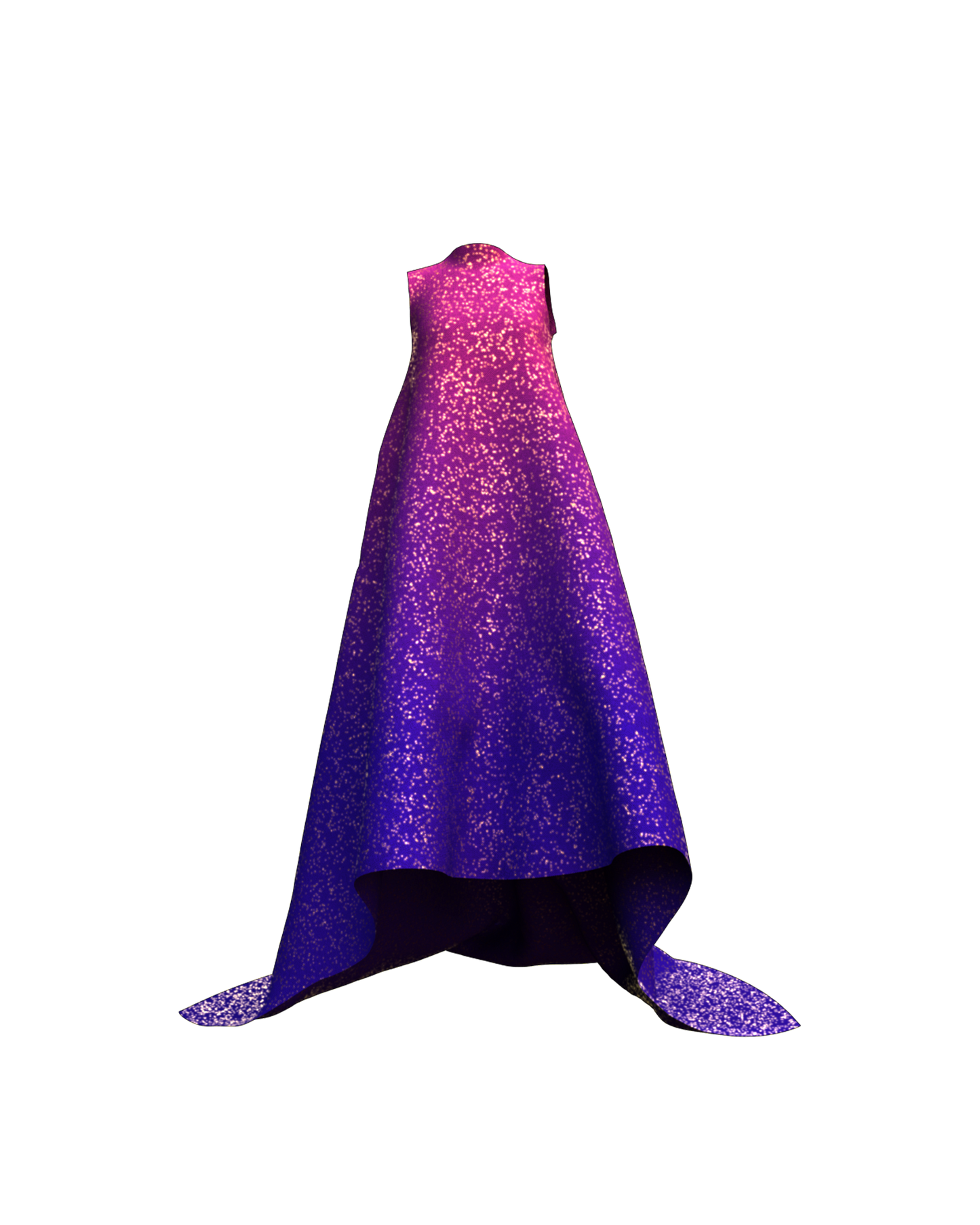 Sparkly Ombre Midi Dress